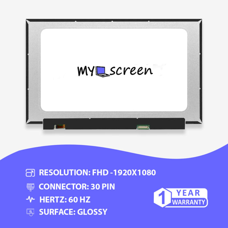 15.6 30 PIN IPS FULL HD SCREEN WITHOUT BRACKET 1YR