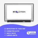 1920 1080 40Pin 15.6inch 300hz